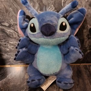 Disney Theme Parks Authentic Stitch Plush Vintage 10" EUC Lilo